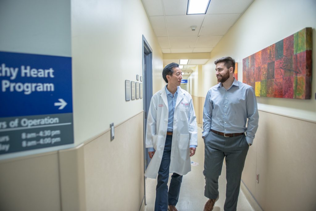 Image of Dr. Bradley Quon and Mike Hamilton