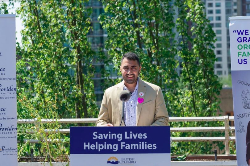 Image of Marc Bains at 500th heart transplant celebration