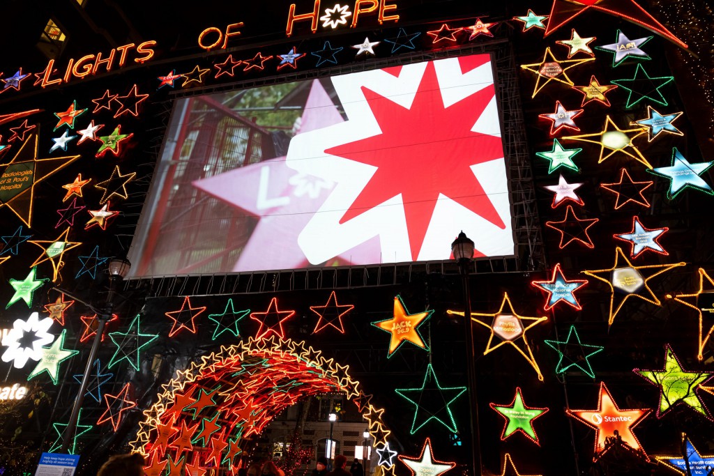 Image of The Lights of Hope display in 2021
