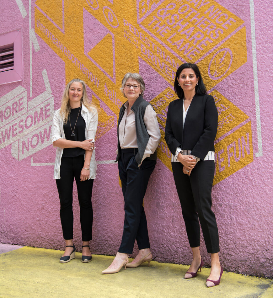 Image of Three females doctors