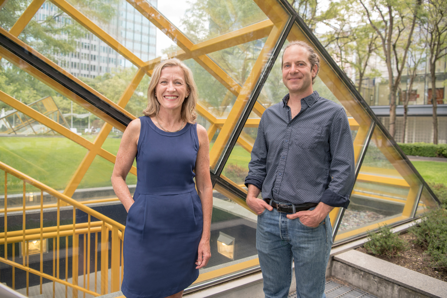 Image of Dr. Nardia Strydom and Dr. Oron Frenkel