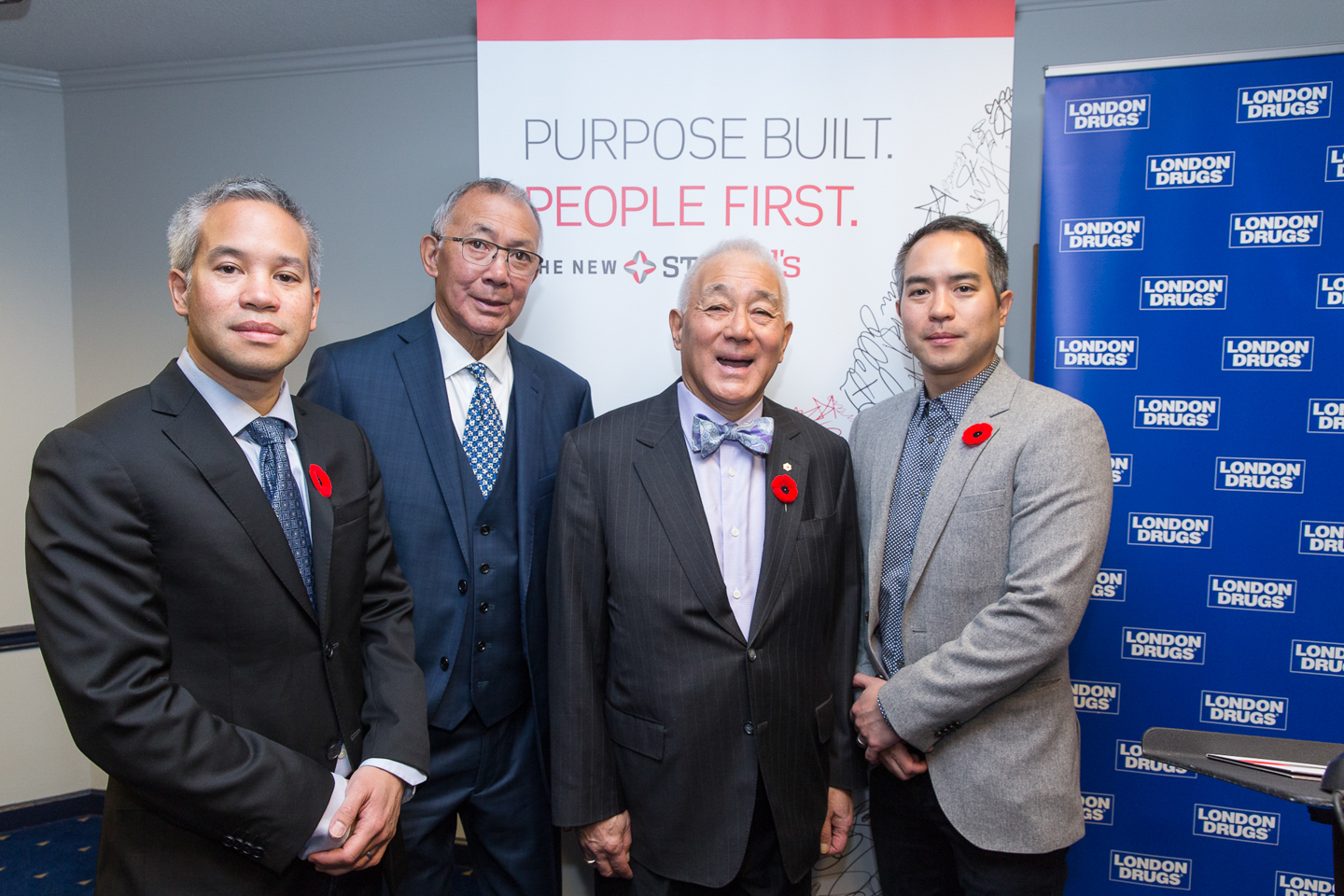 Image of Members of the Louie family (L-R): Gregory, Kurt, Brandt, and Stuart.