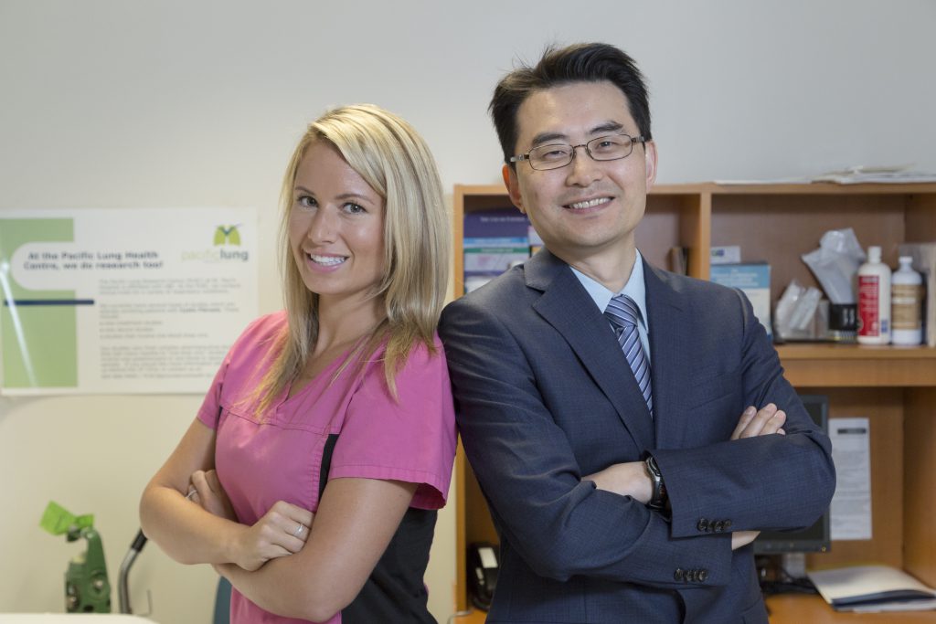 Image of Chantal Carman & Dr. Sin