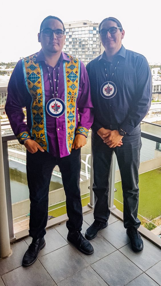 Image of Kevin and Craig Settee