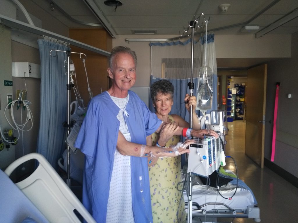 Image of Scott and Pam Post Transplant