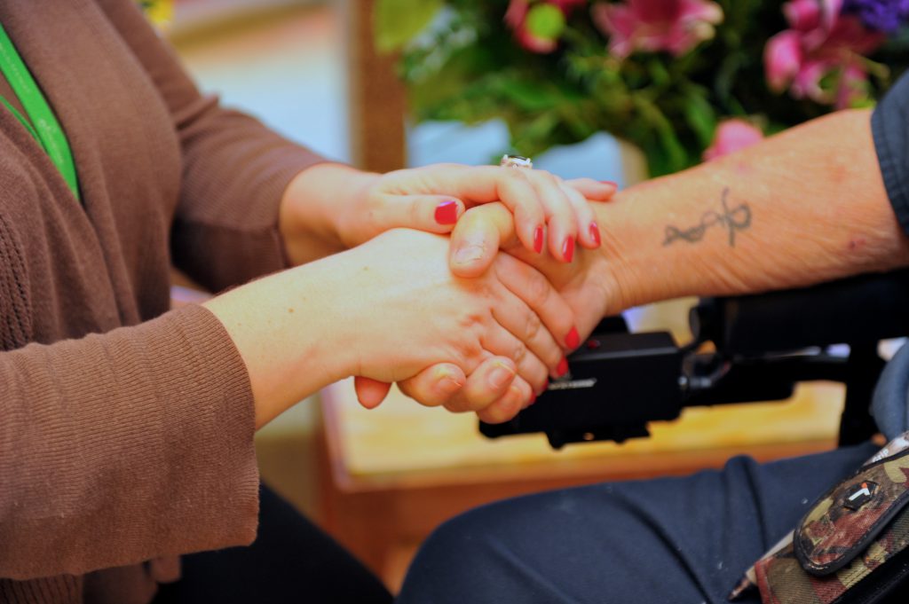 Image of Hand shaking