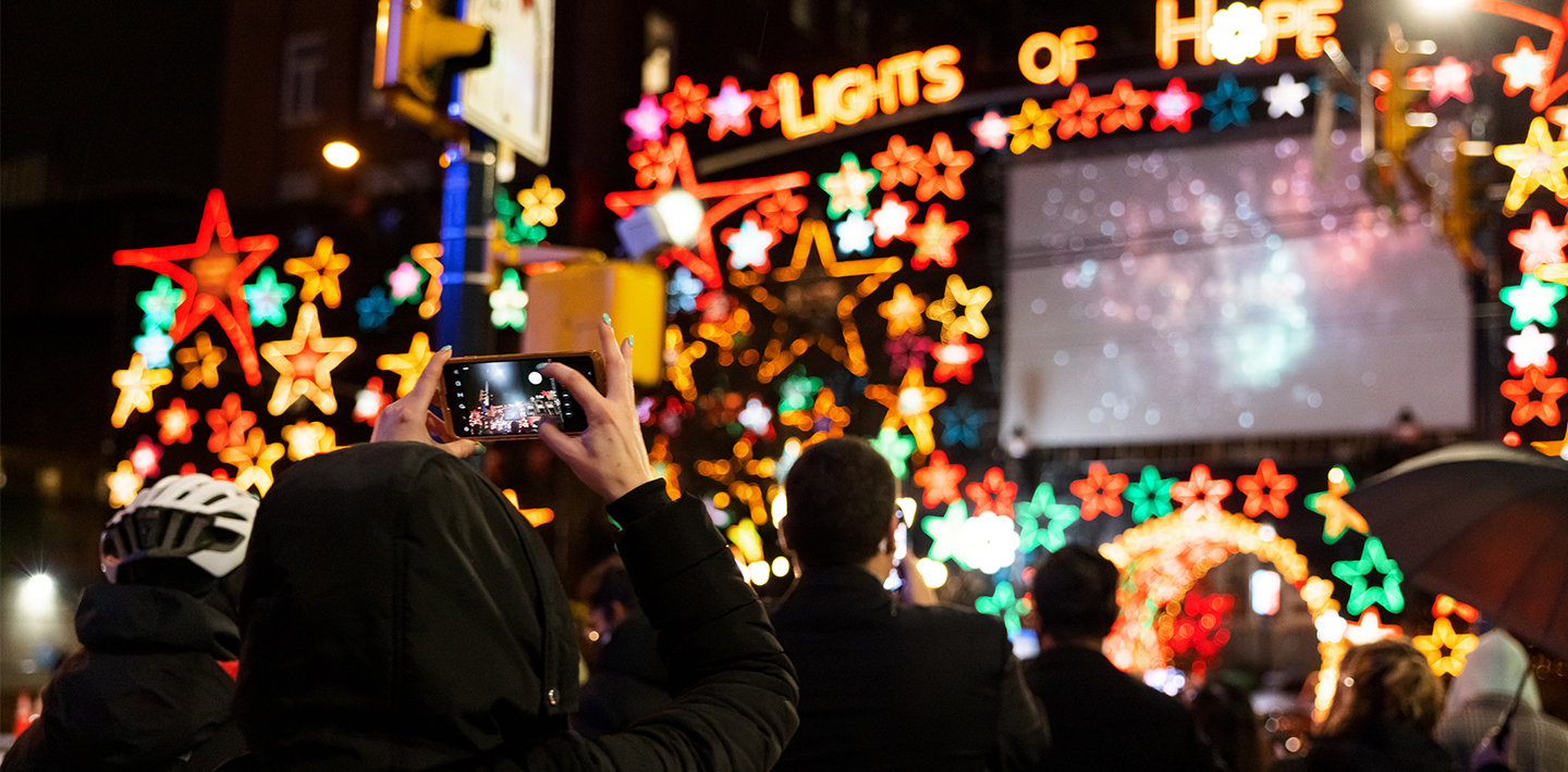 Image of the Lights of Hope Display 2021