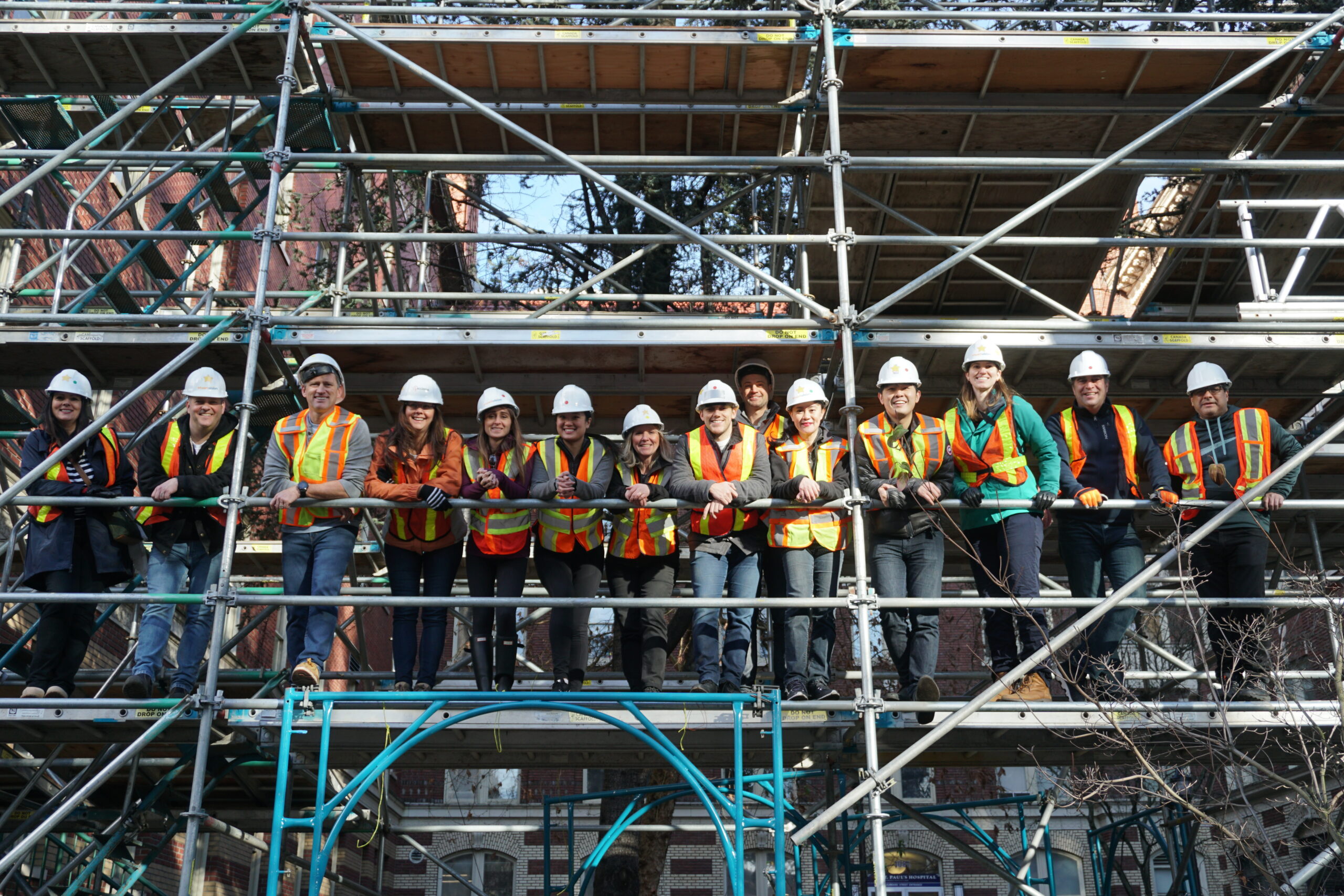 Image of Leith Wheeler volunteers at Lights of Hope